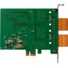 2-port Isolated Protection CAN PCI Express Card with 5-pin Screw Terminal Connector (RoHS)ICP DAS